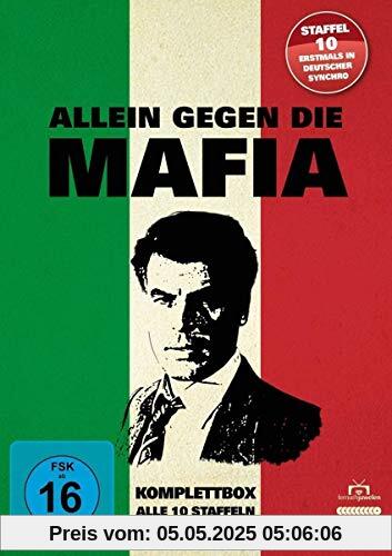 Allein gegen die Mafia - Komplettbox - Alle 10 Staffeln [27 DVDs] von Damiano Damiani