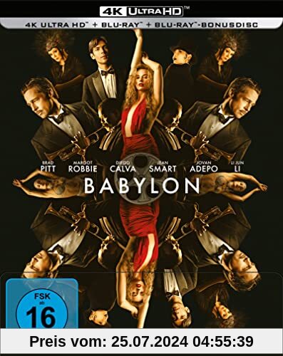 Babylon - Rausch der Ekstase - 4K UHD - Steelbook von Damien Chazelle