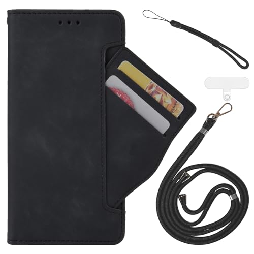 Brieftaschen-Handyhülle kompatibel für Huawei Pura 70 Pro 5G(6.8 Zoll), Magnetische Leder-Klapphülle für Huawei Pura 70 Pro 5G von Damolong