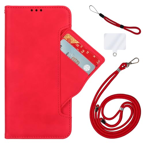 Damolong Brieftaschen-Handyhülle kompatibel für Infinix Note 50 Pro+ 5G(6.78 Zoll), Magnetische Leder-Klapphülle für Infinix Note 50 Pro Plus 5G von Damolong