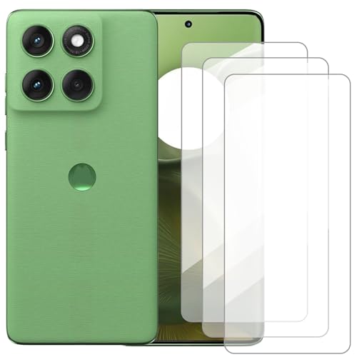 Damolong Displayschutzfolie kompatibel für Motorola Edge 60(6.67 Zoll) [3 Pack] Gehärtete Glas Displayschutzfolie geeignet für Motorola Edge 60 von Damolong