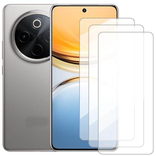 Damolong Displayschutzfolie kompatibel für Vivo T4 5G(6.77 Zoll) [3 Pack] Gehärtete Glas Displayschutzfolie geeignet für Vivo T4 5G von Damolong