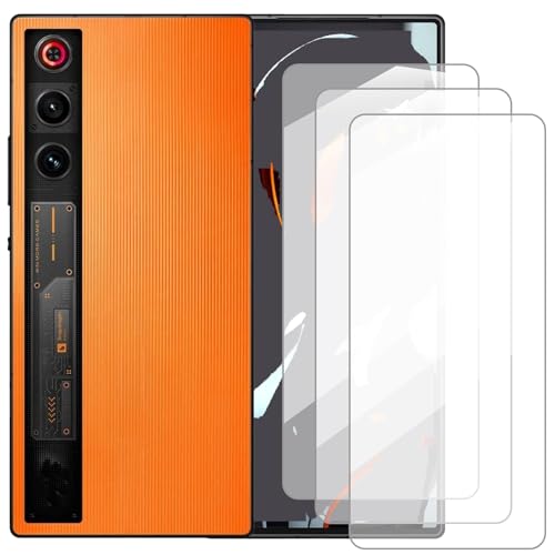Damolong Displayschutzfolie kompatibel für ZTE Nubia Red Magic 10 Air(6.8 Zoll) [3 Pack] Gehärtete Glas Displayschutzfolie geeignet für ZTE Nubia Red Magic 10 Air von Damolong