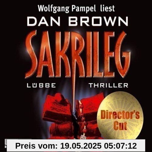 Sakrileg-Director'S Cut/Ausverkauft Sakrileg-Director'S Cut/Ausverkauft von Dan Brown