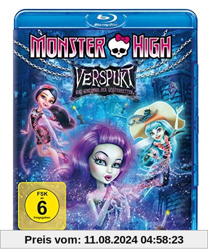 Monster High: Verspukt - Das Geheimnis der Geisterketten [Blu-ray] von Dan Fraga