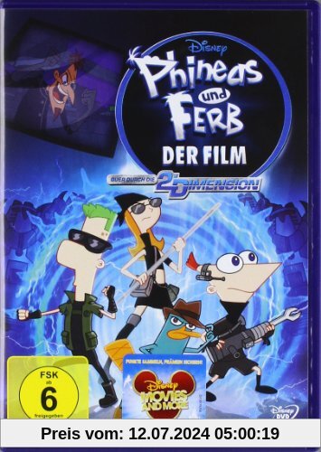 Phineas and Ferb - Der Film: Quer durch die 2. Dimension von Dan Povenmire