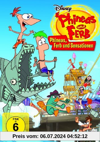 Phineas und Ferb - Phineas, Ferb und Sensationen von Dan Povenmire