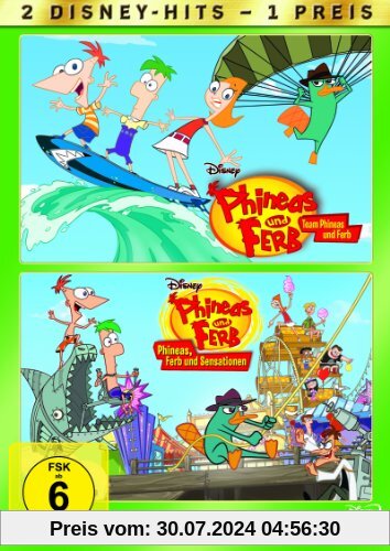 Phineas und Ferb: Team Phineas und Ferb / Phineas, Ferb und Sensation [2 DVDs] von Dan Povenmire