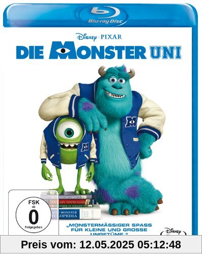 Die Monster Uni [Blu-ray] von Dan Scanlon