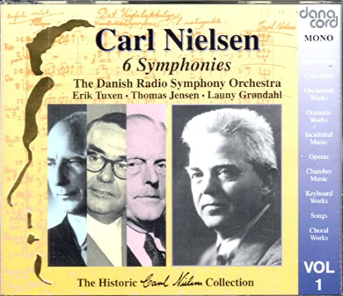 The Historic Carl Nielsen Collection Vol. 1 (Sinfonien) von Danacord (Klassik Center Kassel)