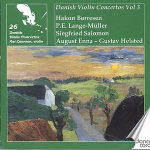 Southern Jutland Symph. Or Laursen - 26 Danish Violin Concertos - Volume 3 von Danacord