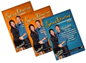 Swing Dancing Starter Pack (3-DVD Set - Beginner 1, Beginner 2, and Intermediate 1) (Shawn Trautman's Dance Collection) von Dance Videos Direct