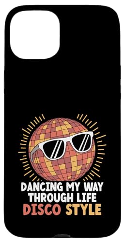 Dancing My Way Through Life Disco Style Vintage 70's Dance Hülle für iPhone 15 Plus Dancing My Way Through Life Disco Style Vintage 70's Dance Hülle für iPhone 15 Plus von Dancer Dancing Disco 70's Themed Vintage Gift