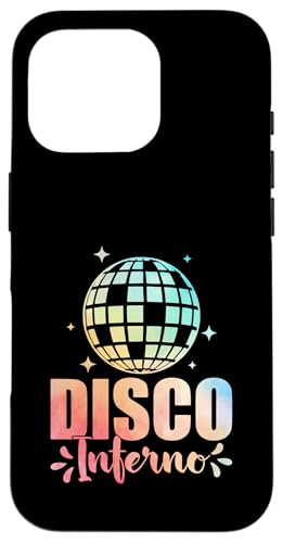 Disco Inferno Vintage 70er Jahre Tanzmusik Retro Tanzmusik Hülle für iPhone 16 Pro Disco Inferno Vintage 70er Jahre Tanzmusik Retro Tanzmusik Hülle für iPhone 16 Pro von Dancer Dancing Disco 70's Themed Vintage Gift