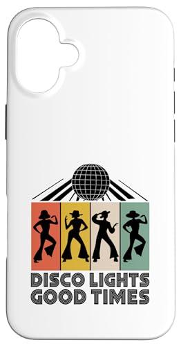 Disco Lights And Good Times Vintage 70er Jahre Tanzen Retro Dance Hülle für iPhone 16 Plus Disco Lights And Good Times Vintage 70er Jahre Tanzen Retro Dance Hülle für iPhone 16 Plus von Dancer Dancing Disco 70's Themed Vintage Gift