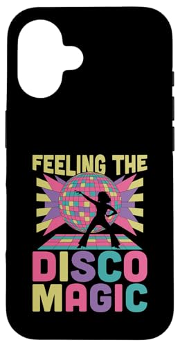 Feeling The Disco Magic Vintage 70er Jahre Tanzen Retro Dance Hülle für iPhone 16 Feeling The Disco Magic Vintage 70er Jahre Tanzen Retro Dance Hülle für iPhone 16 von Dancer Dancing Disco 70's Themed Vintage Gift