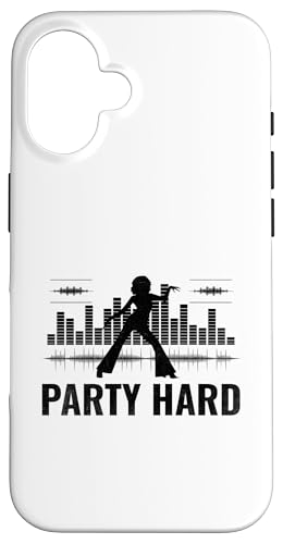 Party Hard Vintage 70er Jahre Tanzen Retro Tanzmusik Hülle für iPhone 16 Party Hard Vintage 70er Jahre Tanzen Retro Tanzmusik Hülle für iPhone 16 von Dancer Dancing Disco 70's Themed Vintage Gift
