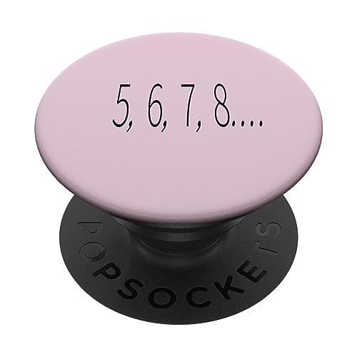 5, 6, 7, 8, Tänzer PopSockets mit austauschbarem PopGrip von Dancey Life