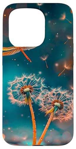 Ästhetische Löwenzahnblume, Libelle Hülle für iPhone 15 Pro Ästhetische Löwenzahnblume, Libelle Hülle für iPhone 15 Pro von Dandelion Flower Floral Accessories