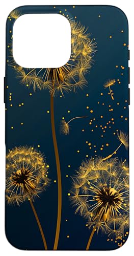 Dunkelblaue Pusteblume Hülle für iPhone 16 Pro Max Dunkelblaue Pusteblume Hülle für iPhone 16 Pro Max von Dandelion Flower Floral Accessories
