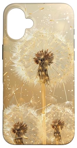 Goldene Stunde süße Löwenzahn-Blumen Hülle für iPhone 16 Plus Goldene Stunde süße Löwenzahn-Blumen Hülle für iPhone 16 Plus von Dandelion Flower Floral Accessories