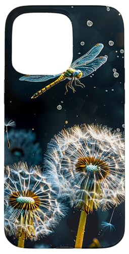 Löwenzahn, Blume, Libelle, Kunst-Design Hülle für iPhone 15 Pro Max Löwenzahn, Blume, Libelle, Kunst-Design Hülle für iPhone 15 Pro Max von Dandelion Flower Floral Accessories