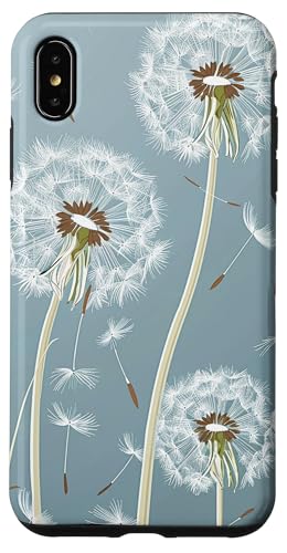Minimalistische Boho-Pusteblumenkunst Hülle für iPhone XS Max Minimalistische Boho-Pusteblumenkunst Hülle für iPhone XS Max von Dandelion Flower Floral Accessories
