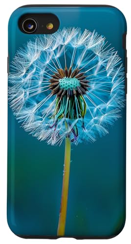 Minimalistische Pusteblume Hülle für iPhone SE (2020) / 7 / 8 von Dandelion Flower Floral Accessories