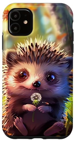 Niedlicher Igel mit Pusteblume Hülle für iPhone 11 Niedlicher Igel mit Pusteblume Hülle für iPhone 11 von Dandelion Flower Floral Accessories