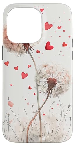 Niedliches Pusteblumen-Herz Hülle für iPhone 14 Pro Max Niedliches Pusteblumen-Herz Hülle für iPhone 14 Pro Max von Dandelion Flower Floral Accessories