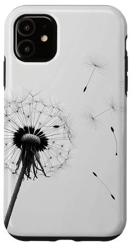 Pusteblume Blume Art Muster Weiß Hülle für iPhone 11 Pusteblume Blume Art Muster Weiß Hülle für iPhone 11 von Dandelion Flower Floral Accessories
