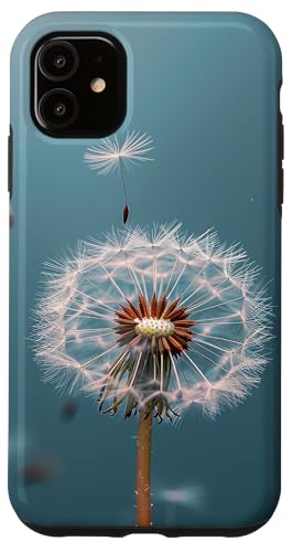 Pusteblume Blumenmuster Floral Hülle für iPhone 11 von Dandelion Flower Floral Accessories