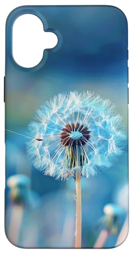 Pusteblume Blumenmuster Floral Hülle für iPhone 16 Plus von Dandelion Flower Floral Accessories