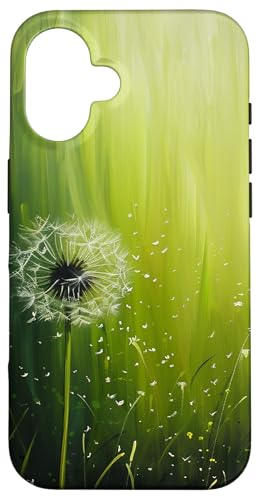 Pusteblume grün Hülle für iPhone 16 Pusteblume grün Hülle für iPhone 16 von Dandelion Flower Floral Accessories
