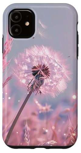 Pusteblume rosa Hülle für iPhone 11 Pusteblume rosa Hülle für iPhone 11 von Dandelion Flower Floral Accessories