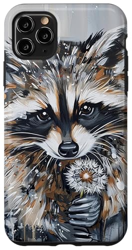 Süßer Waschbär mit Pusteblume Hülle für iPhone 11 Pro Max Süßer Waschbär mit Pusteblume Hülle für iPhone 11 Pro Max von Dandelion Flower Floral Accessories