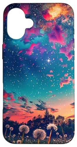 Sunset Beautiful Pusteblume Blumen Hülle für iPhone 16 Plus Sunset Beautiful Pusteblume Blumen Hülle für iPhone 16 Plus von Dandelion Flower Floral Accessories