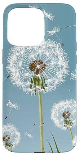 Weißes Löwenzahn-Design, Löwenzahn-Liebhaber Hülle für iPhone 15 Pro Max Weißes Löwenzahn-Design, Löwenzahn-Liebhaber Hülle für iPhone 15 Pro Max von Dandelion Flower Floral Accessories