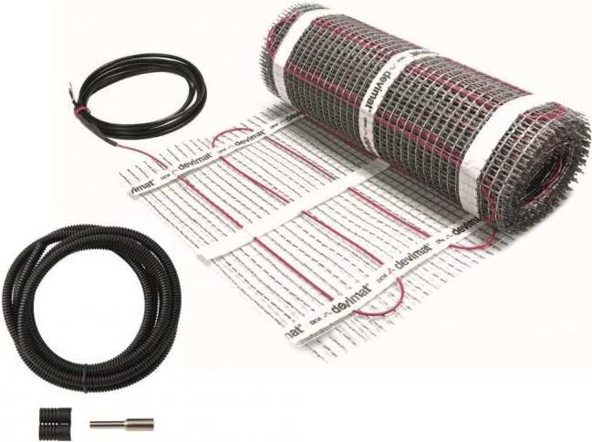 Dünnbettheizmatte140F0444150W/qm 0.5 qm 0.5 x 1.0 m selbstklebend (140F0444) von Danfoss