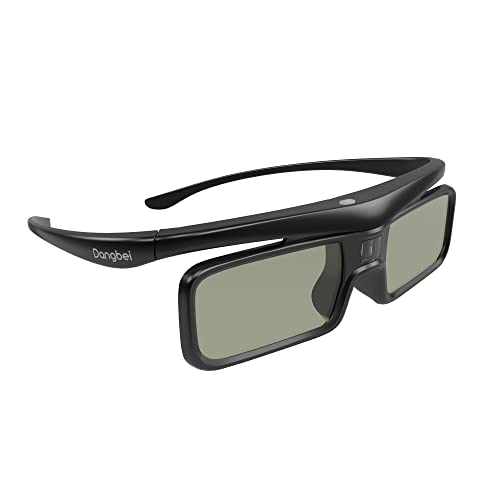 Dangbei DLP 3D-Brille Wiederaufladbare aktive Shutter-Brille kompatibel mit Dangbei Mars Pro. von Dangbei