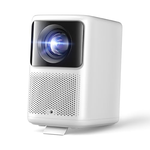 Dangbei N2 Mini Beamer, Netflix offiziell lizenziert, 1080P Full HD, 400 ISO Lumen, 2 * 6W Lautsprecher, Dolby Audio, Heimprojektor mit WLAN und Bluetooth, HDR 10, HLG, Autofokus von Dangbei