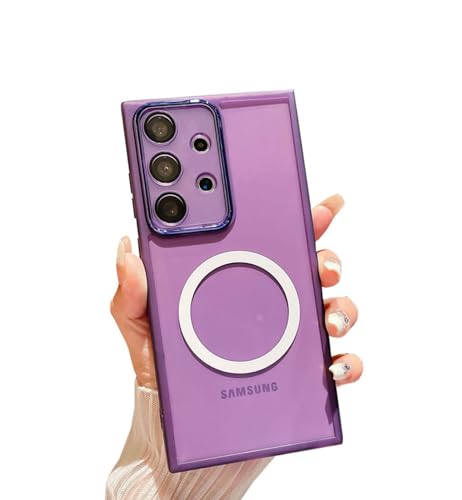 Danglyld Kompatibel mit Galaxy A23 5G, magnetische transparente Schutzhülle, kompatibel mit Magsafe, transparent, schlank, TPU-Stoßdämpfer, stoßfest, Kameralinse, Schutzhülle für Samsung Galaxy A23 Danglyld Kompatibel mit Galaxy A23 5G, magnetische transparente Schutzhülle, kompatibel mit Magsafe, transparent, schlank, TPU-Stoßdämpfer, stoßfest, Kameralinse, Schutzhülle für Samsung Galaxy A23 von Danglyld