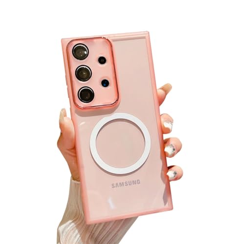 Danglyld Kompatibel mit Galaxy A32 5G, magnetische transparente Schutzhülle, kompatibel mit Magsafe, transparent, dünn, TPU-Stoßdämpfer, stoßfest, Kameralinse, Schutzhülle für Samsung Galaxy A32 5G Danglyld Kompatibel mit Galaxy A32 5G, magnetische transparente Schutzhülle, kompatibel mit Magsafe, transparent, dünn, TPU-Stoßdämpfer, stoßfest, Kameralinse, Schutzhülle für Samsung Galaxy A32 5G von Danglyld