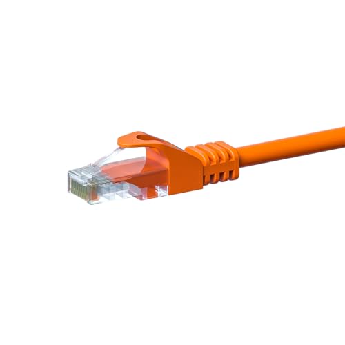 CAT 5e Netzwerkkabel U/UTP - 0.25 Meter - Orange - CCA, POE, Ethernet, LAN, Patchkabel, Datenkabel, RJ45 - für Serverschränke, Switches, Router, Modems! CAT 5e Netzwerkkabel U/UTP - 0.25 Meter - Orange - CCA, POE, Ethernet, LAN, Patchkabel, Datenkabel, RJ45 - für Serverschränke, Switches, Router, Modems! von Danicom