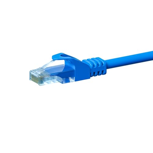 CAT 5e Netzwerkkabel U/UTP - 5 Meter - Blau - CCA, POE, Ethernet, LAN, Patchkabel, Datenkabel, RJ45 - für Serverschränke, Switches, Router, Modems! CAT 5e Netzwerkkabel U/UTP - 5 Meter - Blau - CCA, POE, Ethernet, LAN, Patchkabel, Datenkabel, RJ45 - für Serverschränke, Switches, Router, Modems! von Danicom