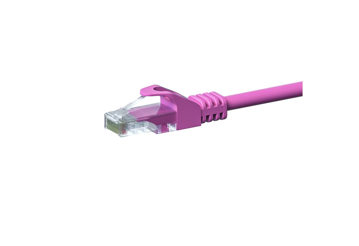 Danicom CAT 5e Netzwerkkabel U/UTP – 1 Meter - Rosa - CCA Netzwerkkabel, (100 cm) von Danicom