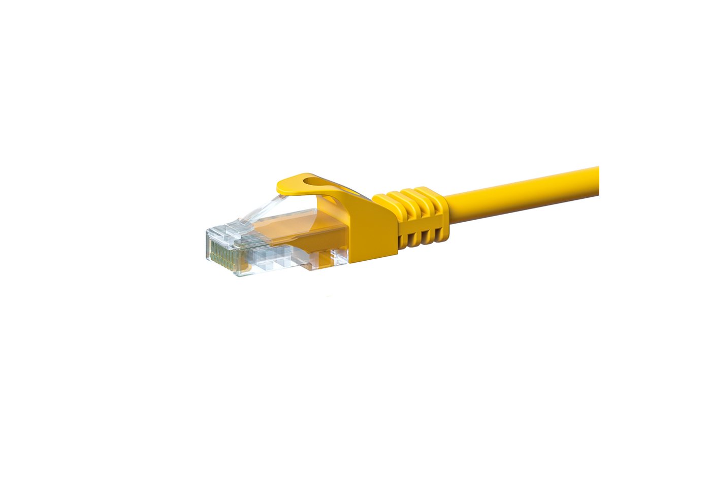 Danicom CAT 5e Netzwerkkabel U/UTP – 15 Meter - Gelb - CCA Netzwerkkabel, (1500 cm) von Danicom