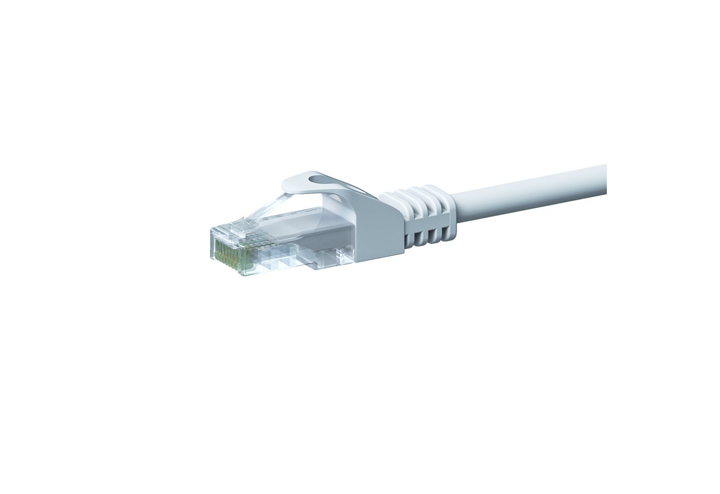 Danicom CAT 5e Netzwerkkabel U/UTP – 20 Meter - Weiß - CCA Netzwerkkabel, (2000 cm) von Danicom