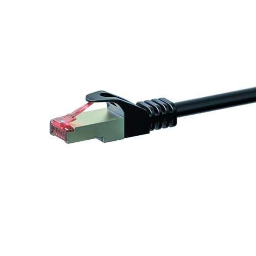 CAT 6 Netzwerkkabel LSOH - S/FTP - 0,25 Meter - Schwarz, POE, Ethernet, LAN, Patchkabel, Datenkabel, RJ45 - für Serverschränke, Switches, Router, Modems! CAT 6 Netzwerkkabel LSOH - S/FTP - 0,25 Meter - Schwarz, POE, Ethernet, LAN, Patchkabel, Datenkabel, RJ45 - für Serverschränke, Switches, Router, Modems! von Danicom