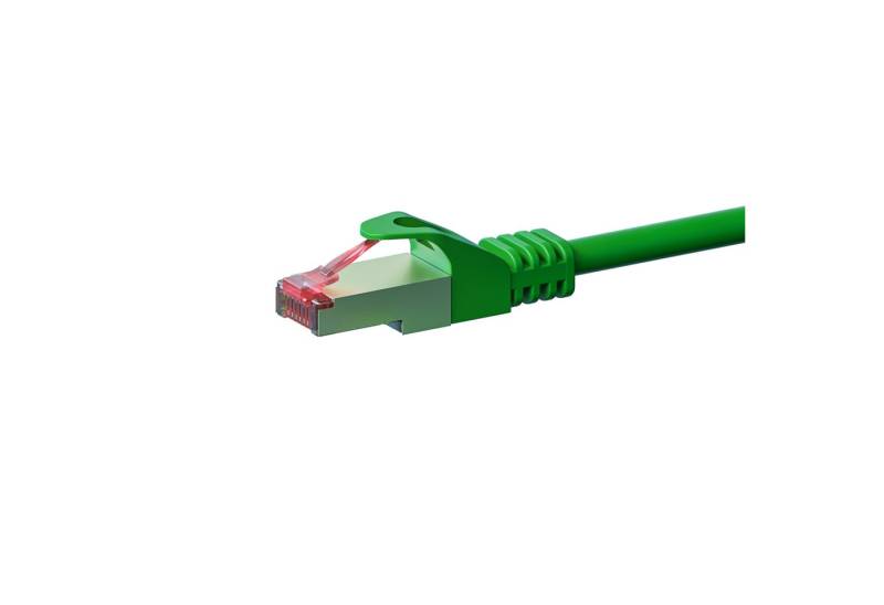 Danicom CAT 6 Netzwerkkabel LSOH - S/FTP - 10 Meter - Grün Netzwerkkabel, (100 cm) von Danicom
